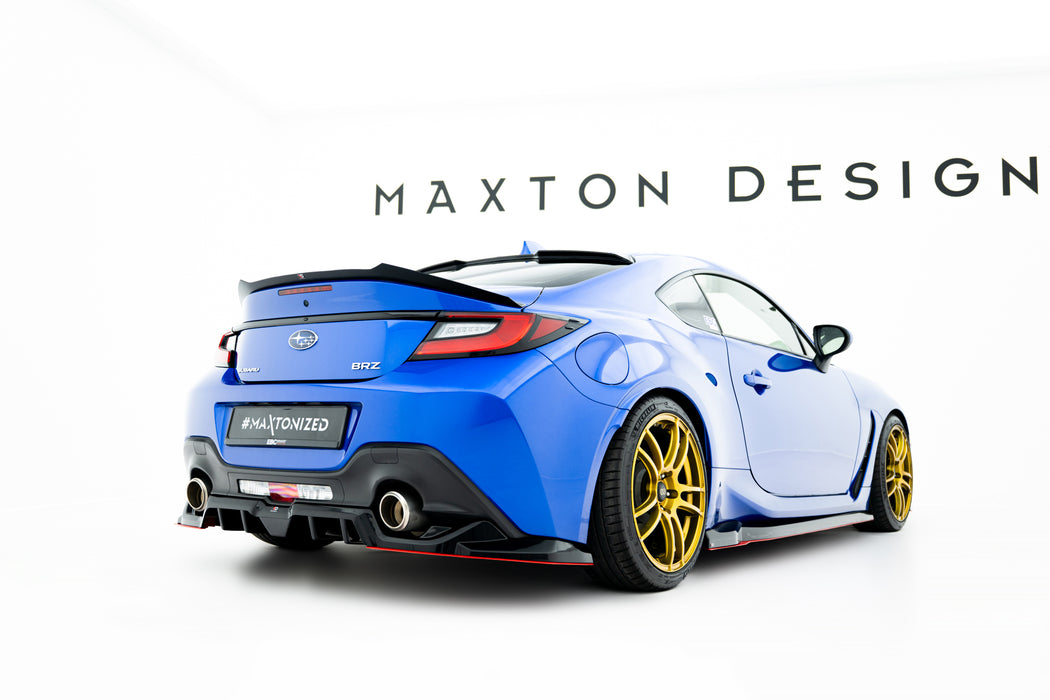 Maxton Design Rear Splitter (with vertical bars) V.2 Subaru BRZ Mk2