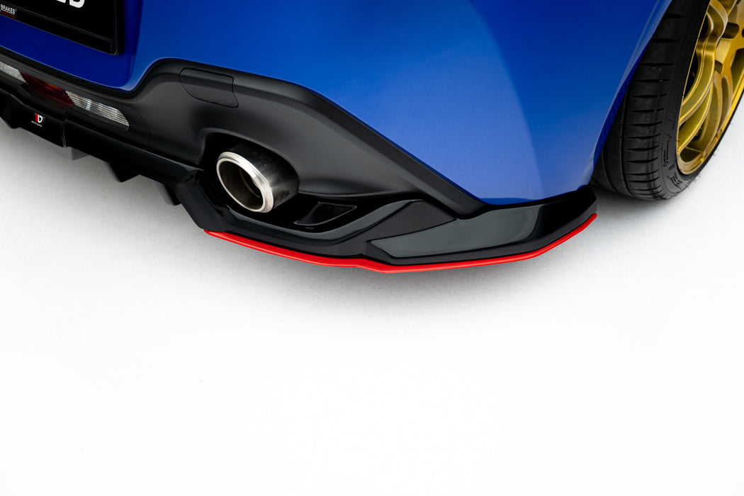 Maxton Design Rear Splitter (with vertical bars) V.2 Subaru BRZ Mk2