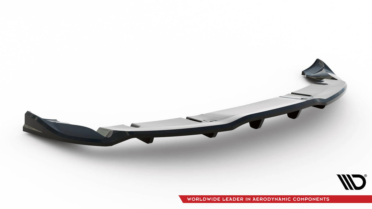 Maxton Design Rear Splitter (with vertical bars) V.2 Tesla Model 3 Project Highland(Facelift)