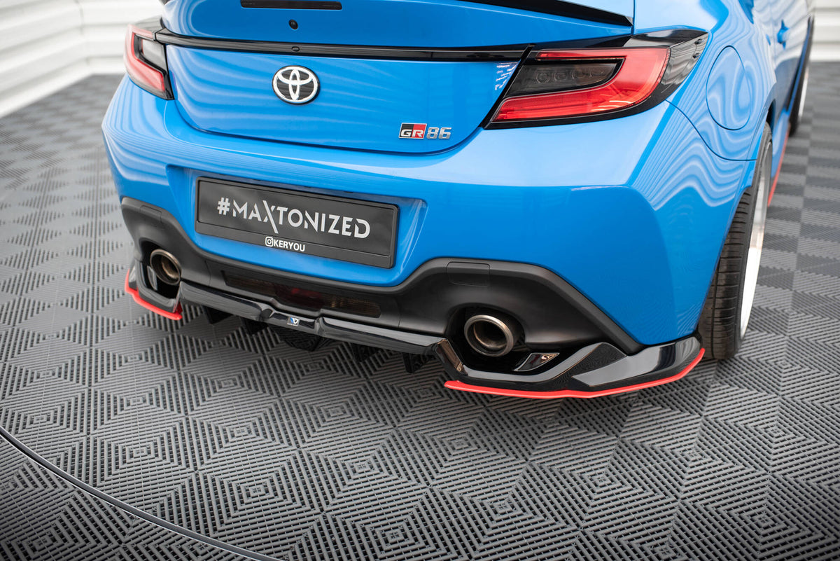 Buy Maxton Design Rear Splitter (with vertical bars) V.2 Toyota GR86 ...