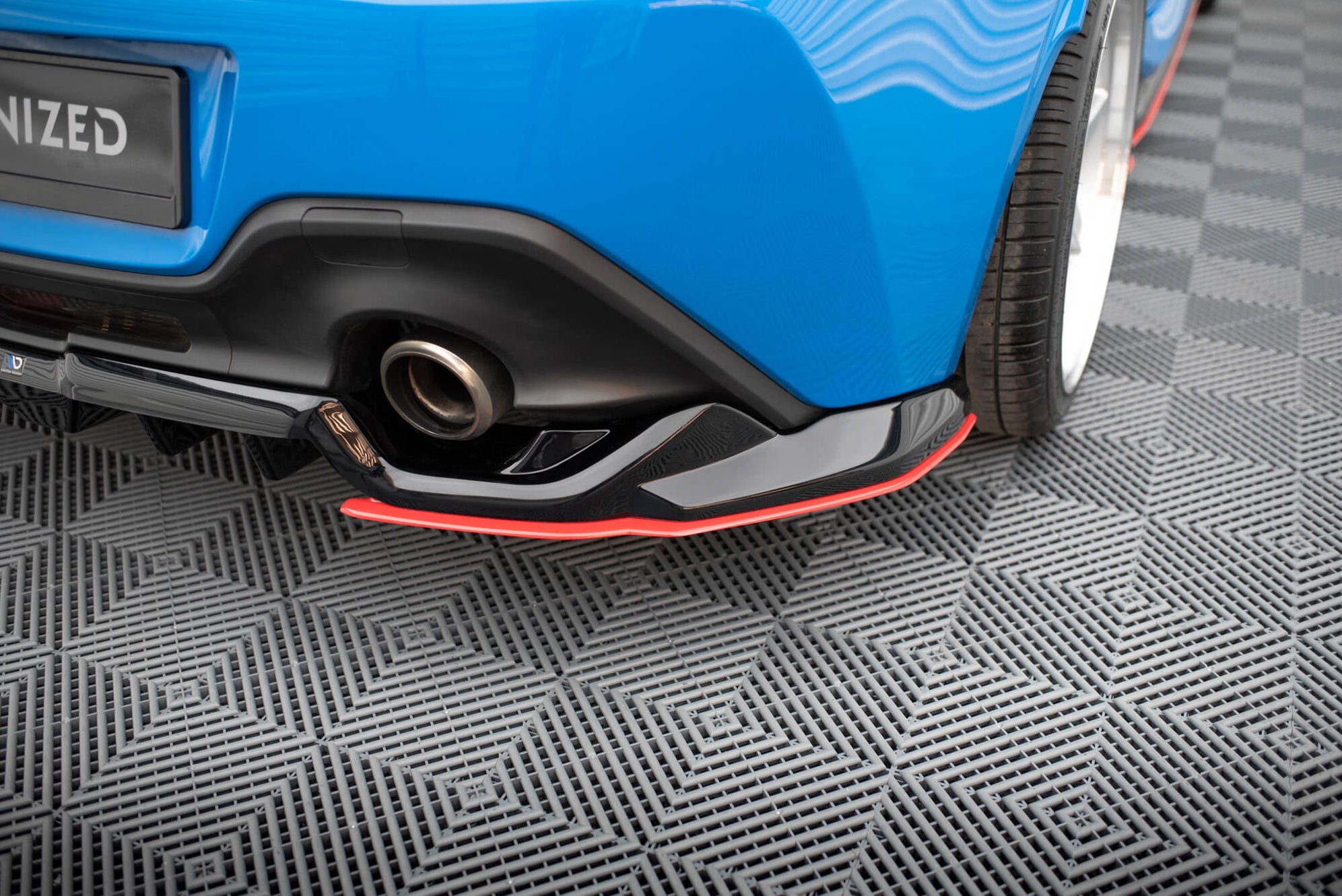 Buy Maxton Design Rear Splitter (with vertical bars) V.2 Toyota GR86 ...