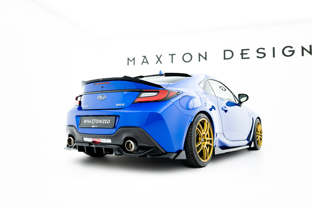 Maxton Design Rear Splitter (with vertical bars) V.3 Subaru BRZ Mk2