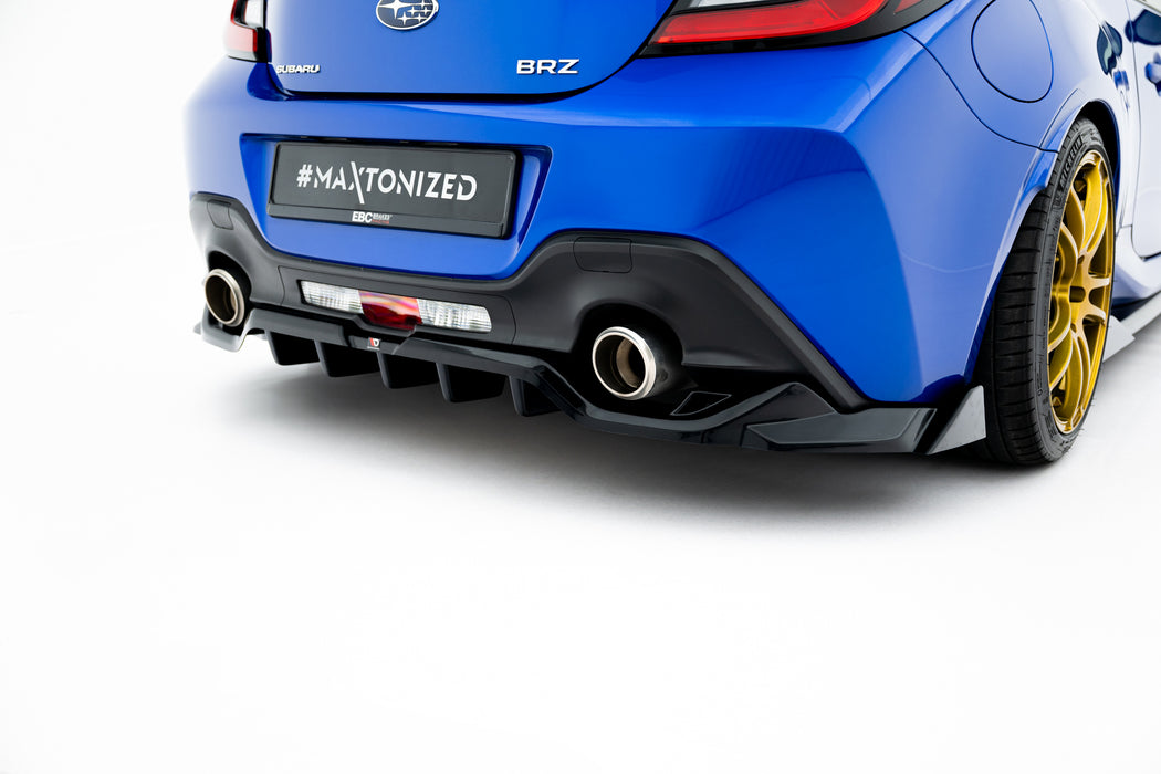 Maxton Design Rear Splitter (with vertical bars) V.3 Subaru BRZ Mk2