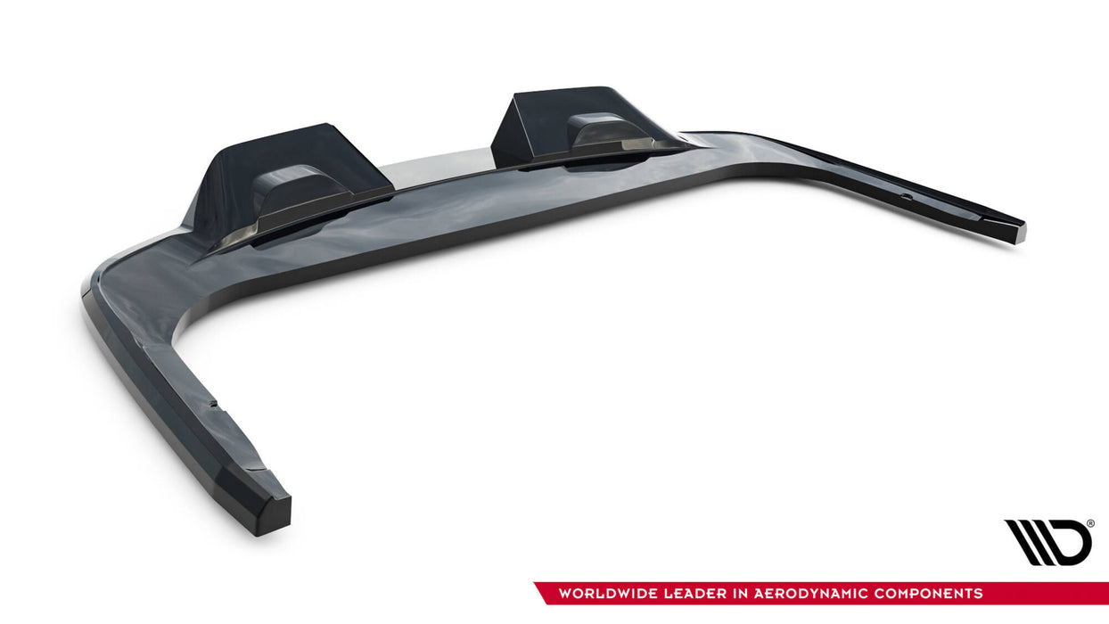Maxton Design Rear Splitter (with vertical bars) Volkswagen Atlas R-Line Mk1 Facelift 2