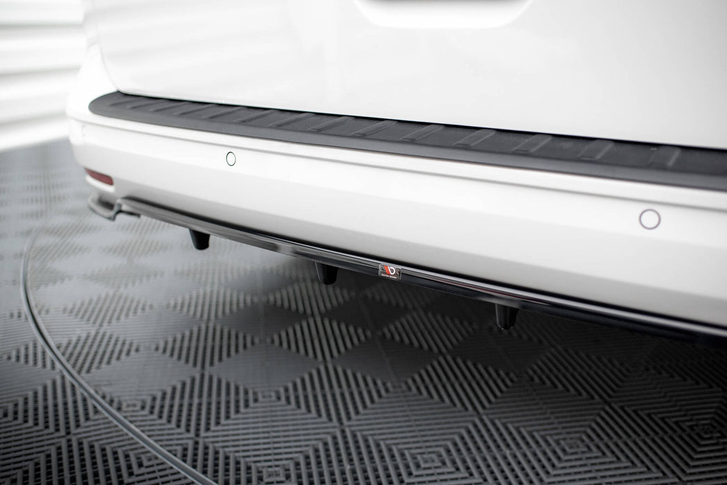 Maxton Design Rear Splitter (with vertical bars) Volkswagen Caddy Maxi Mk5