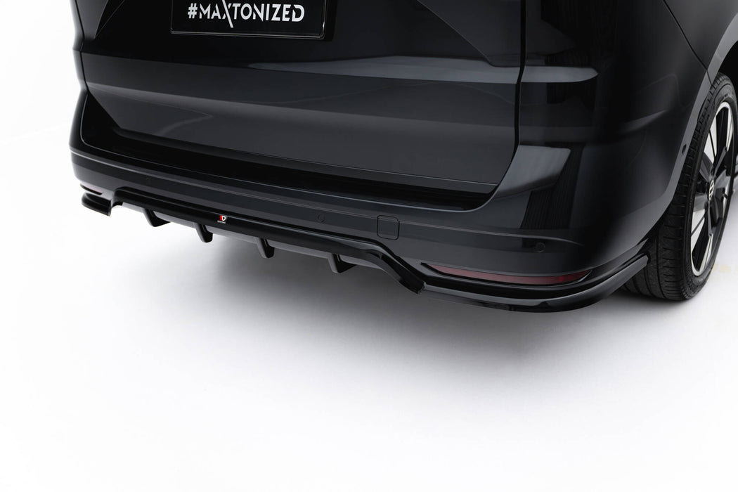 Maxton Design Rear Splitter (with vertical bars) Volkswagen Multivan Long T7