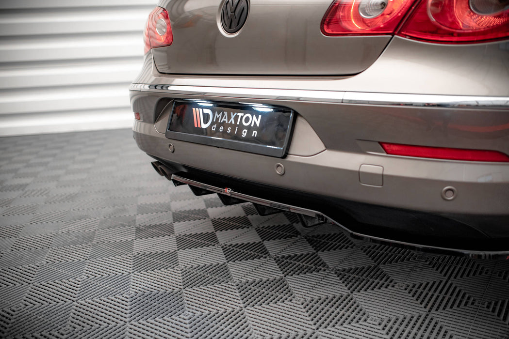 Maxton Design Rear Splitter (with vertical bars) Volkswagen Passat CC