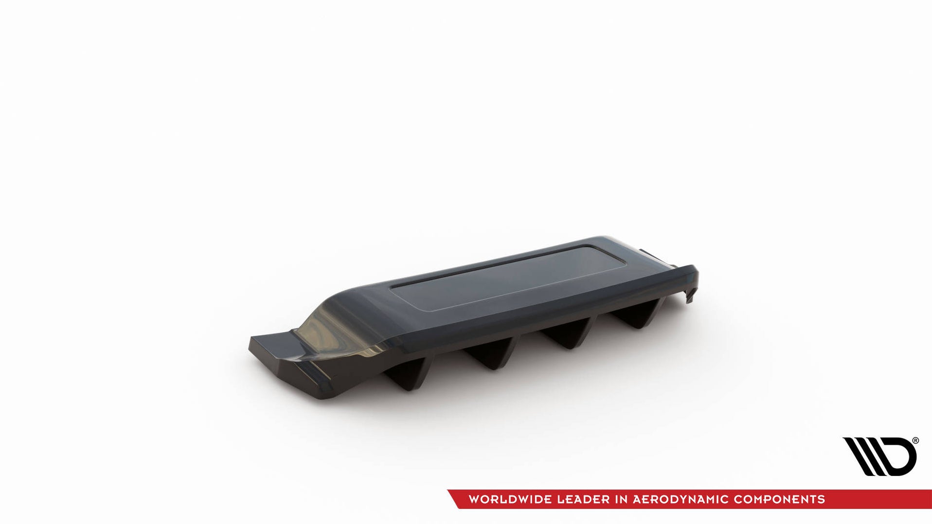 Maxton Design Rear Splitter (with vertical bars) Volkswagen T-Roc R ...