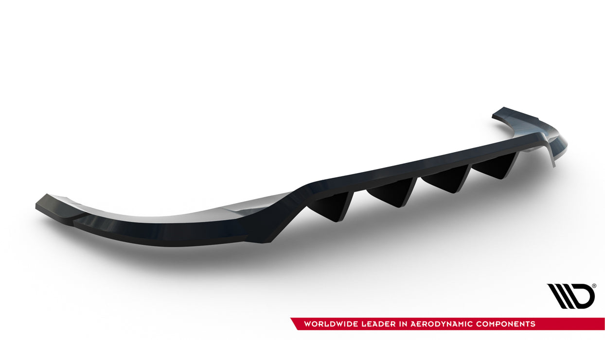 Maxton Design Rear Splitter (with vertical bars) Volkswagen Tiguan Mk3