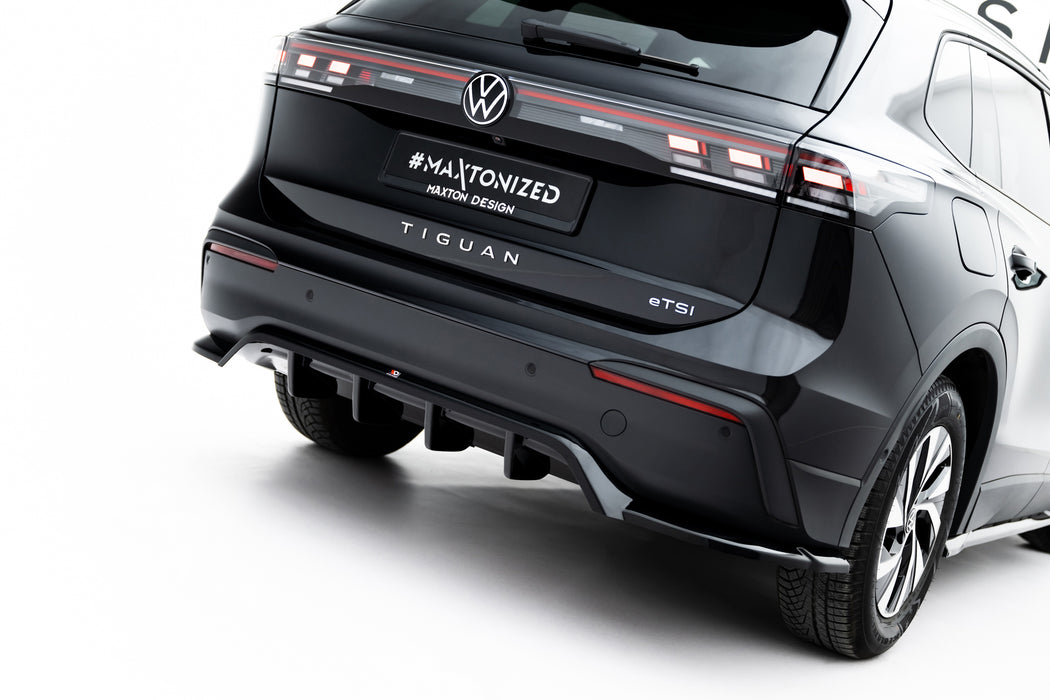 Maxton Design Rear Splitter (with vertical bars) Volkswagen Tiguan Mk3