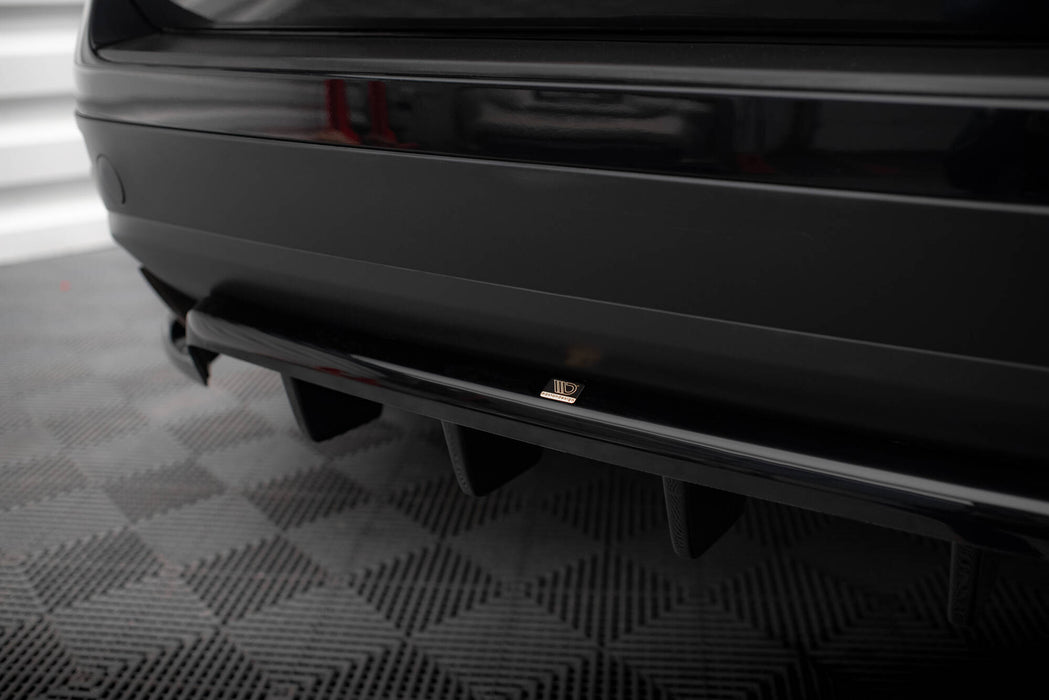 Maxton Design Rear Splitter (with vertical bars) Volkswagen Touareg Mk2