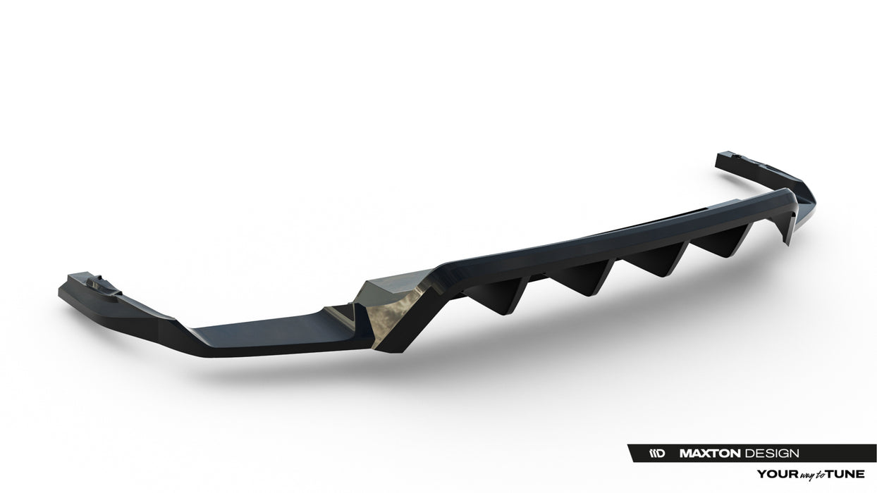 Rear Splitter (with vertical bars) Volkswagen Touareg R-Line Mk3 Facelift