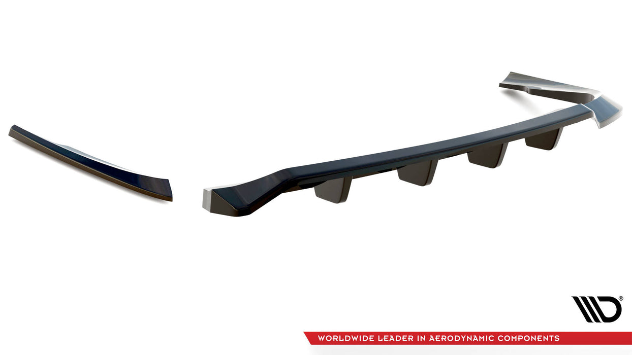 Maxton Design Rear Splitter (with vertical bars) Volvo C70 Mk1