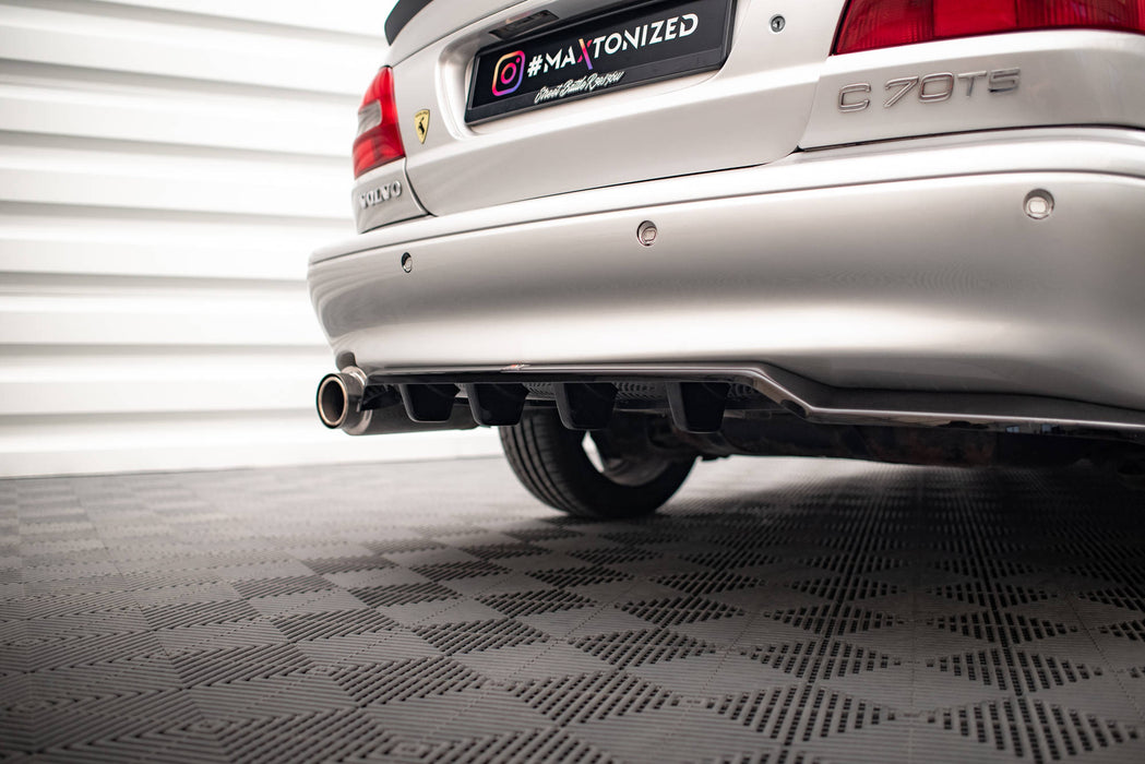 Maxton Design Rear Splitter (with vertical bars) Volvo C70 Mk1