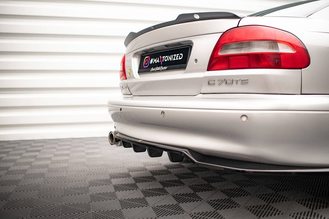 Maxton Design Rear Splitter (with vertical bars) Volvo C70 Mk1