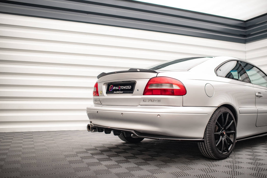 Maxton Design Rear Splitter (with vertical bars) Volvo C70 Mk1