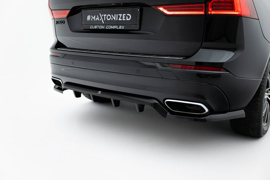 Maxton Design Rear Splitter (with vertical bars) Volvo XC60 Mk2