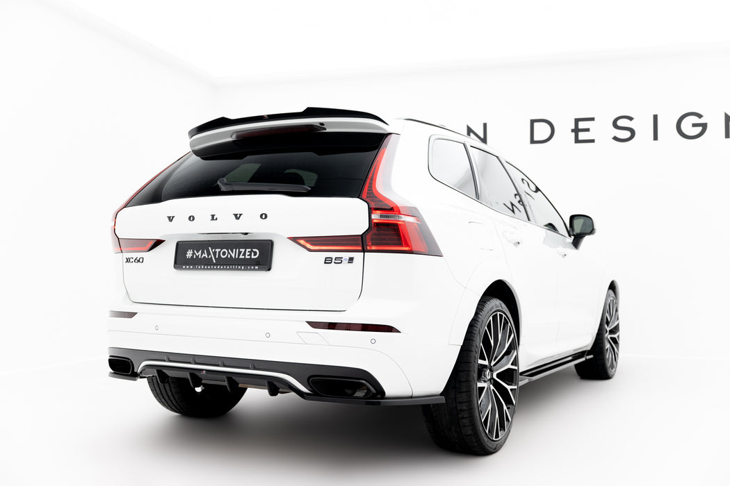 Maxton Design Rear Splitter (with vertical bars) Volvo XC60 Mk2 R-Design
