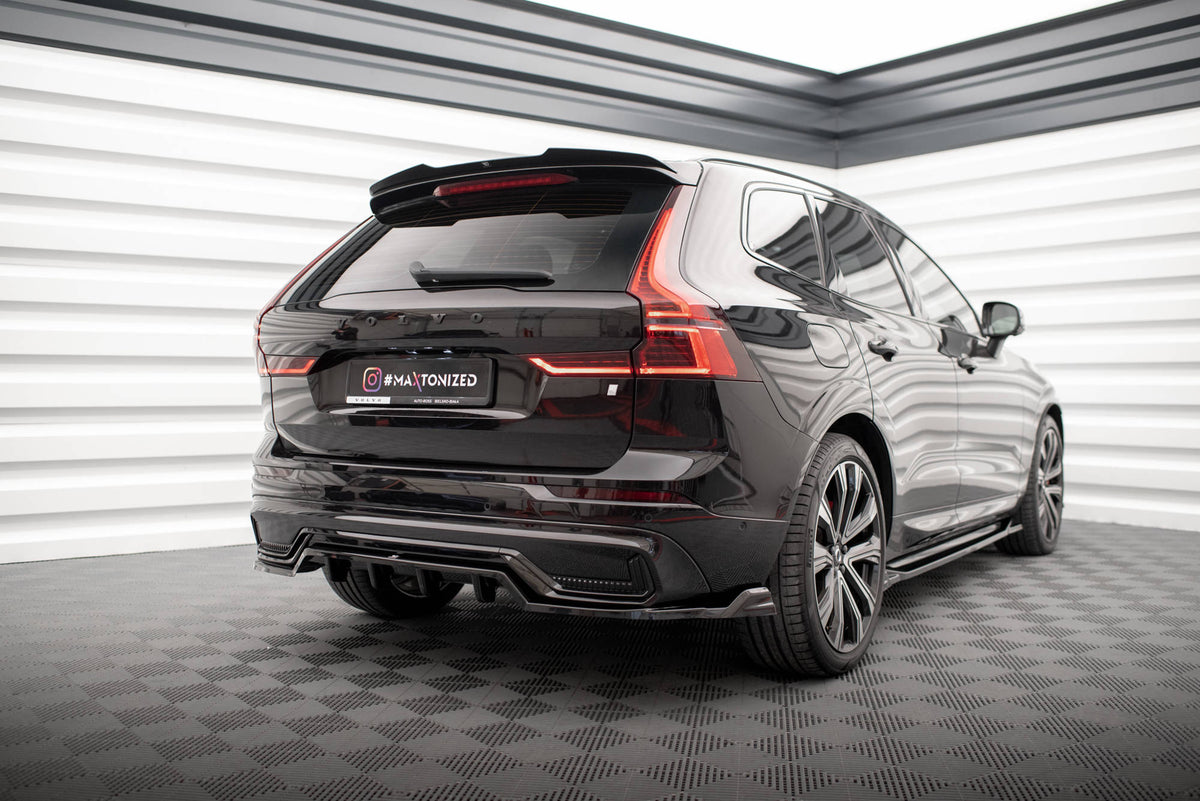 Maxton Design Rear Splitter (with vertical bars) Volvo XC60 R-Design M ...