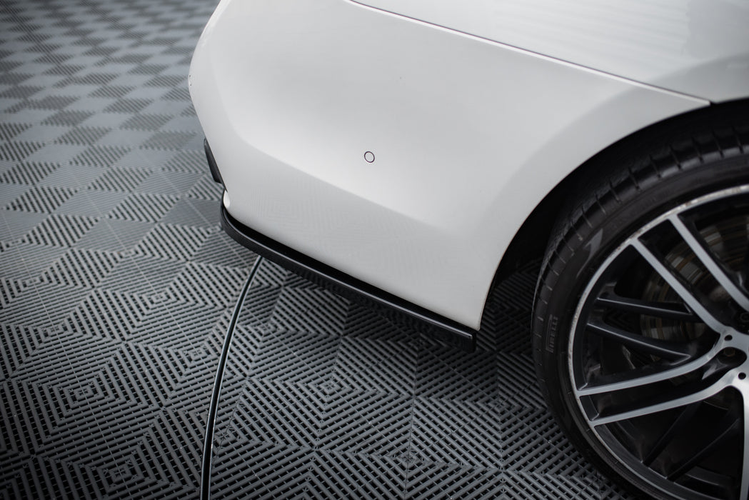 Maxton Design Rear Splitter (with vertical bars) for BMW 7 M-Pack G11 /G12