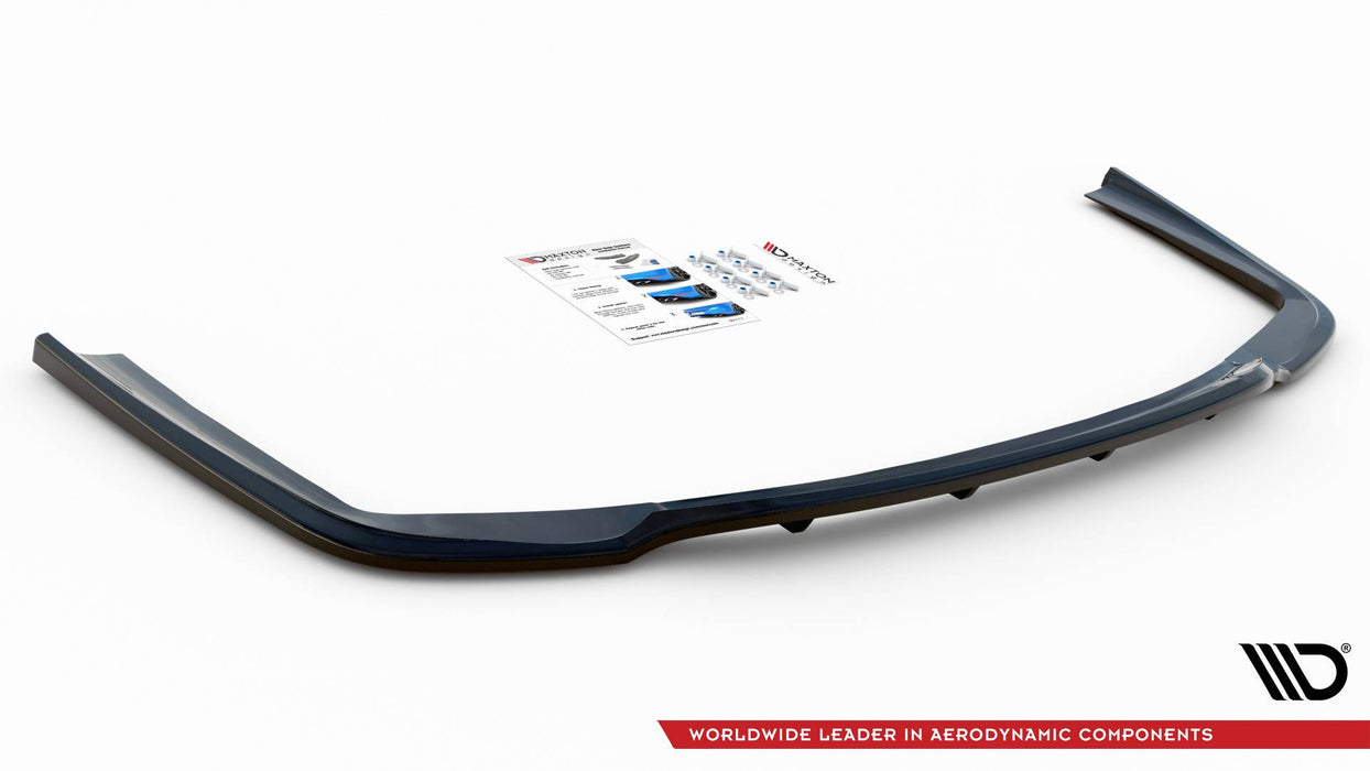 Maxton Design Rear Splitter (with vertical bars) for BMW 7 M-Pack G11 /G12