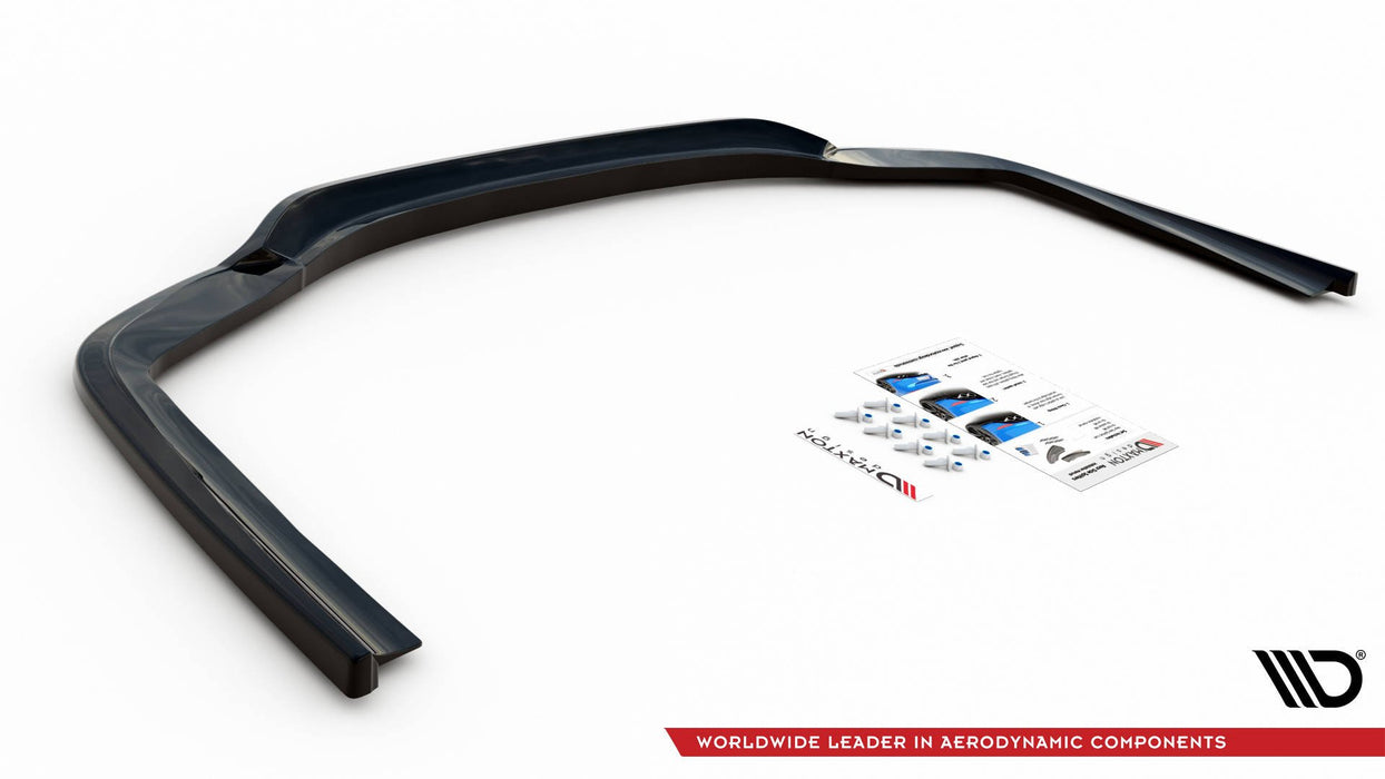 Maxton Design Rear Splitter (with vertical bars) for BMW 7 M-Pack G11 /G12