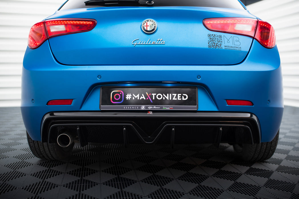 Maxton Design Rear Valance Alfa Romeo Giulietta (Single Exhaust Version)