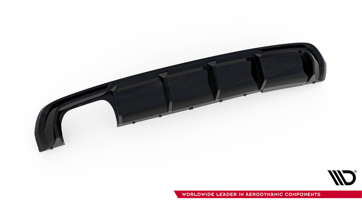 Maxton Design Rear Valance Audi A3 S-Line Sportback 8V (Version with dual exhausts tips on one side)