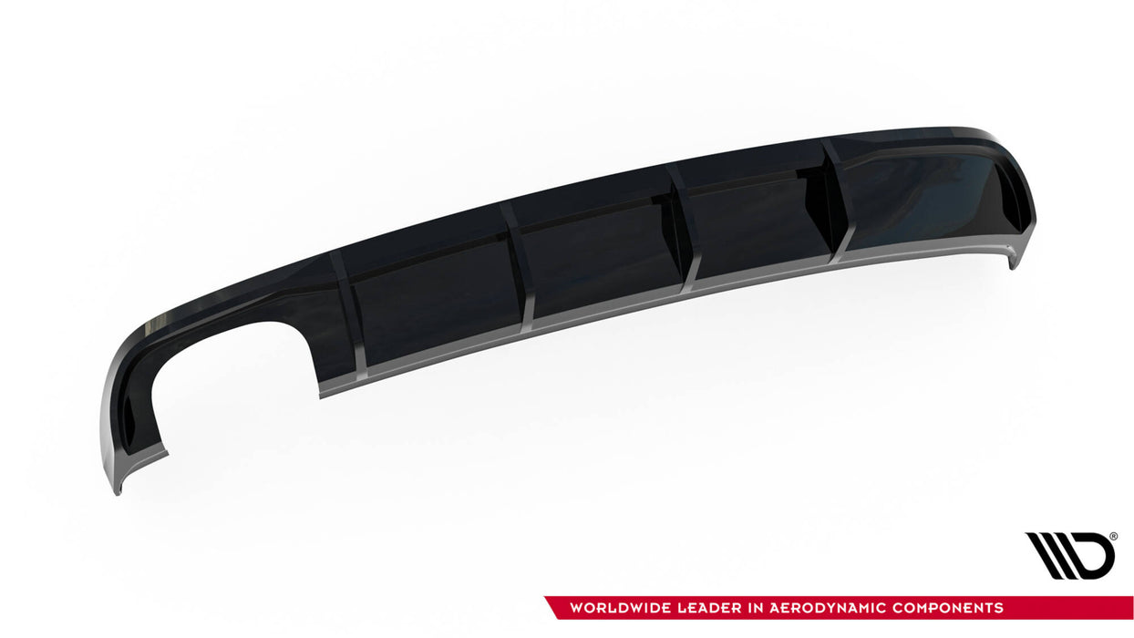 Maxton Design Rear Valance Audi A3 Sedan 8V Facelift (Version with dual exhaust tips on one side)
