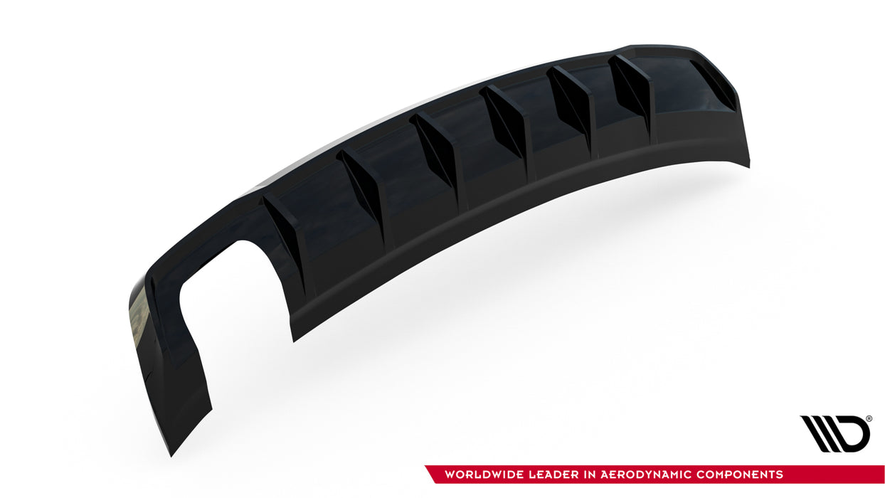Maxton Design Rear Valance Audi A3 Sedan 8V  (Version with dual exhaust tips on one side)