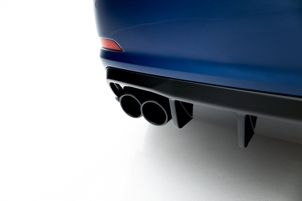 Maxton Design Rear Valance Audi A3 Sedan 8V  (Version with dual exhaust tips on one side)