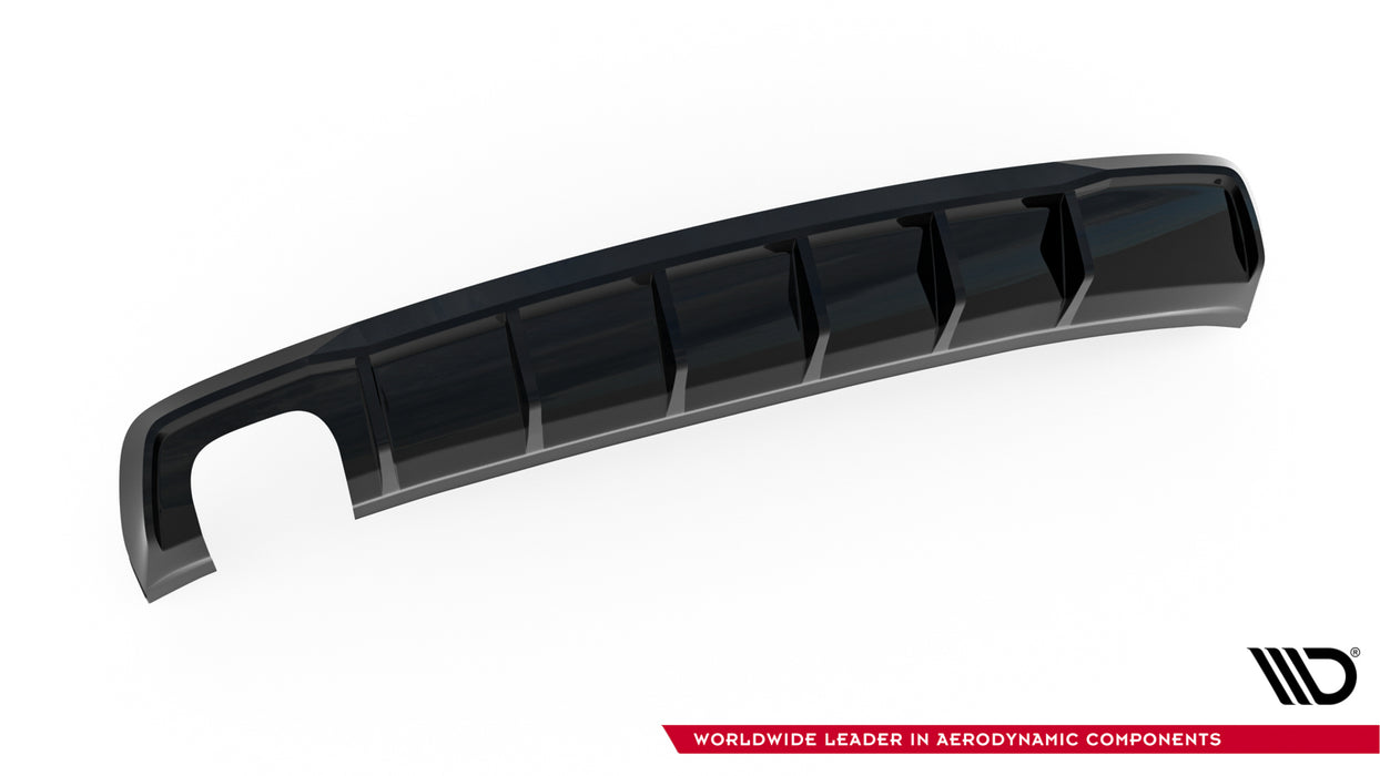 Maxton Design Rear Valance Audi A3 Sedan 8V  (Version with dual exhaust tips on one side)