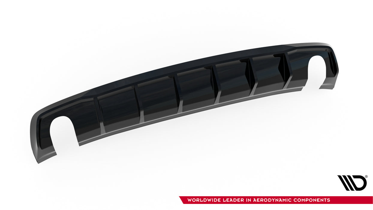 Maxton Design Rear Valance Audi A3 Sedan 8V (Version with single exhaust tips on both sides)