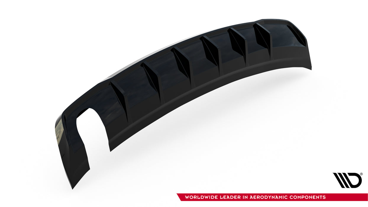 Maxton Design Rear Valance Audi A3 Sedan 8V (Version with single exhaust tips on one side)
