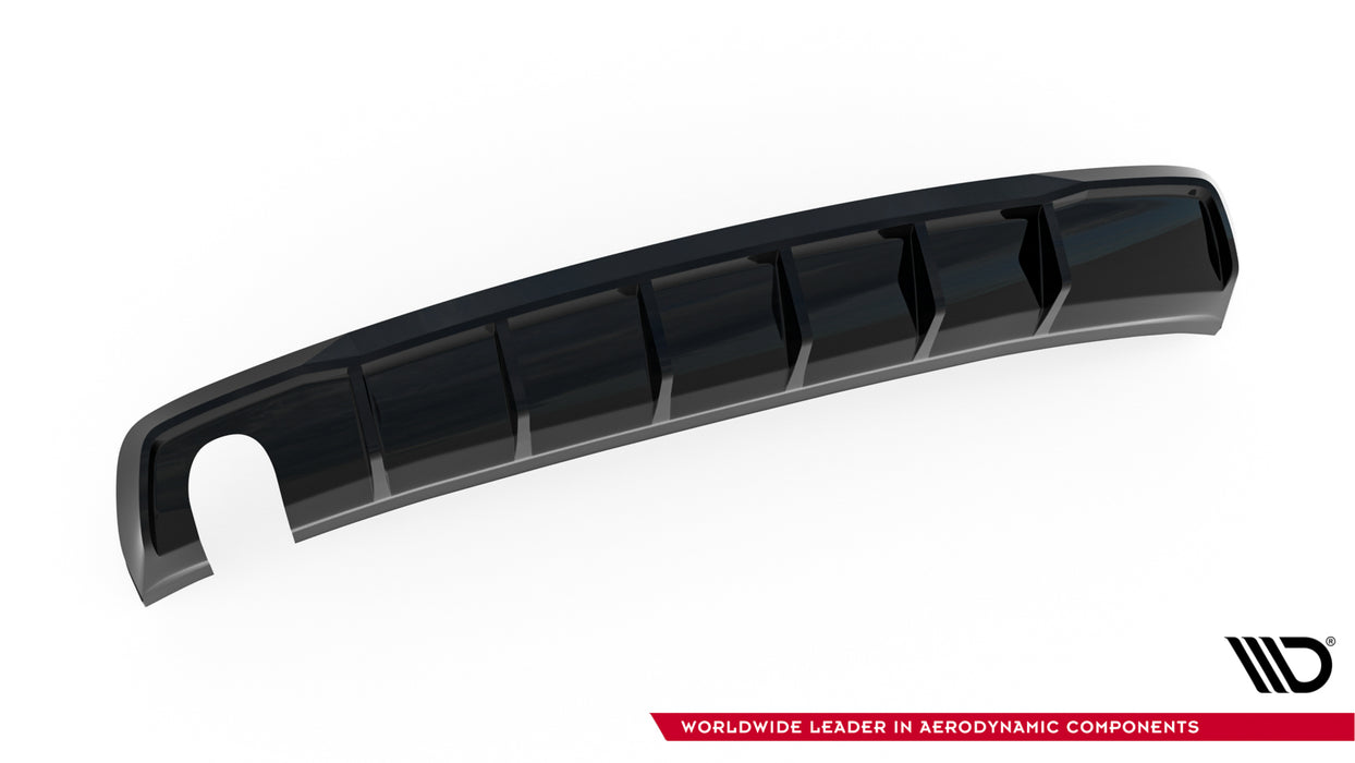 Maxton Design Rear Valance Audi A3 Sedan 8V (Version with single exhaust tips on one side)