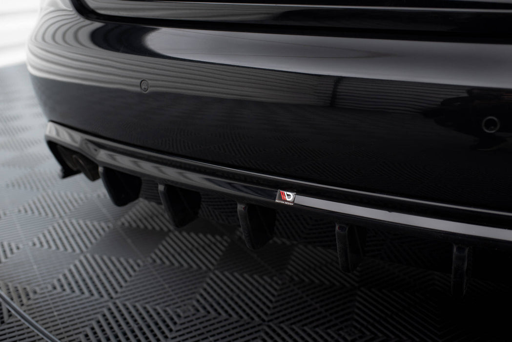 Maxton Design Rear Valance Audi A4 B8 (Single side dual exhaust version)
