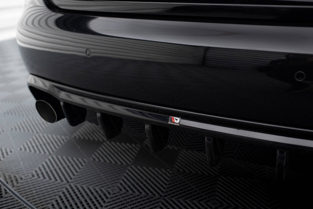 Maxton Design Rear Valance Audi A4 B8 (Version with single exhausts on two sides)