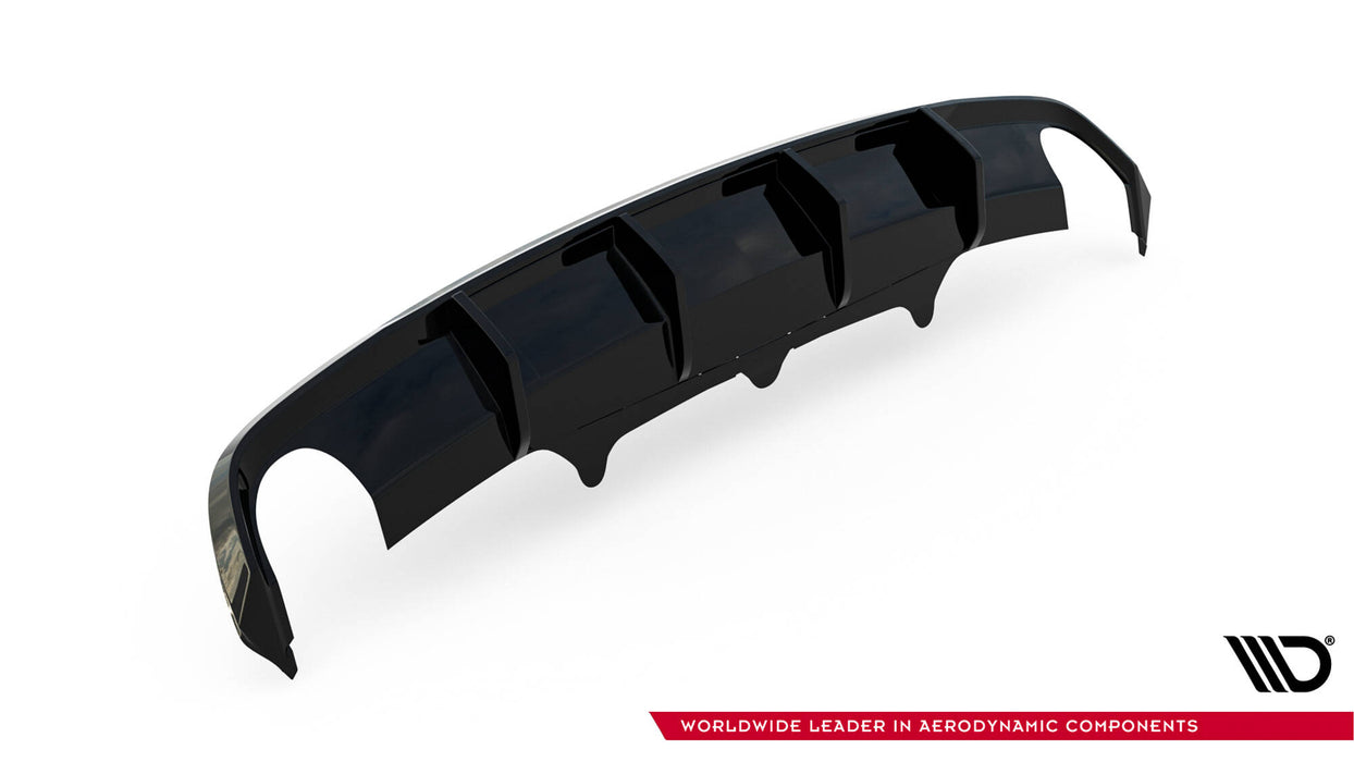 Maxton Design Rear Valance Audi A6 S-line Avant C7