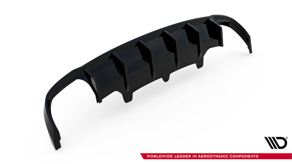 Maxton Design Rear Valance Audi A6 Sedan / Avant C7 (Version with dual exhausts on both sides)