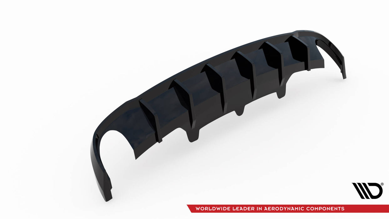 Maxton Design Rear Valance Audi A6 Sedan / Avant C7 (Version with single exhausts on both sides)