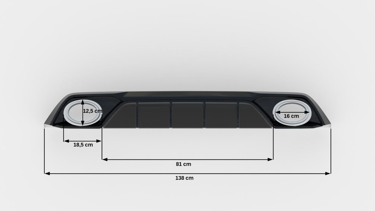 Maxton Design Rear Valance Audi RS3 8Y