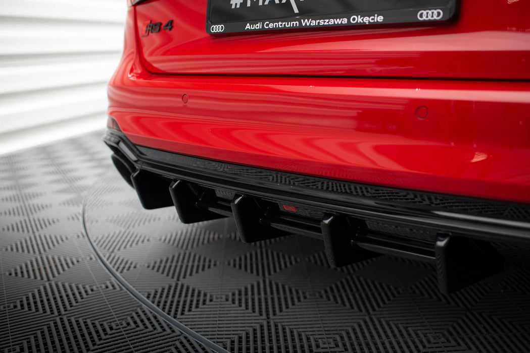 Maxton Design Rear Valance Audi RS4 B9 / B9 Facelift