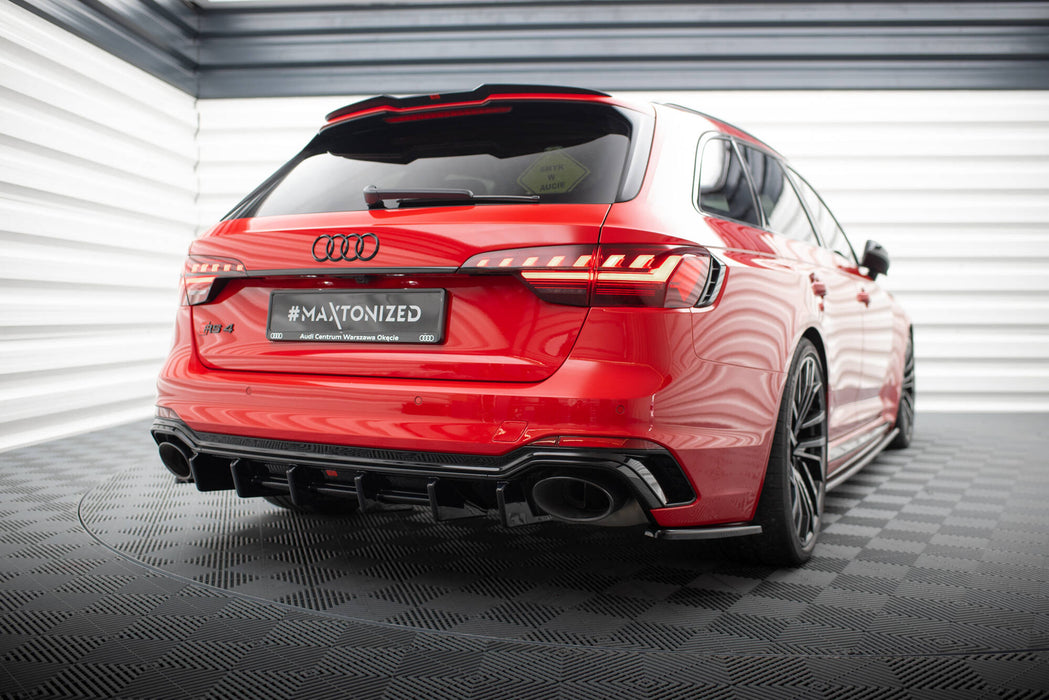 Maxton Design Rear Valance Audi RS4 B9 / B9 Facelift
