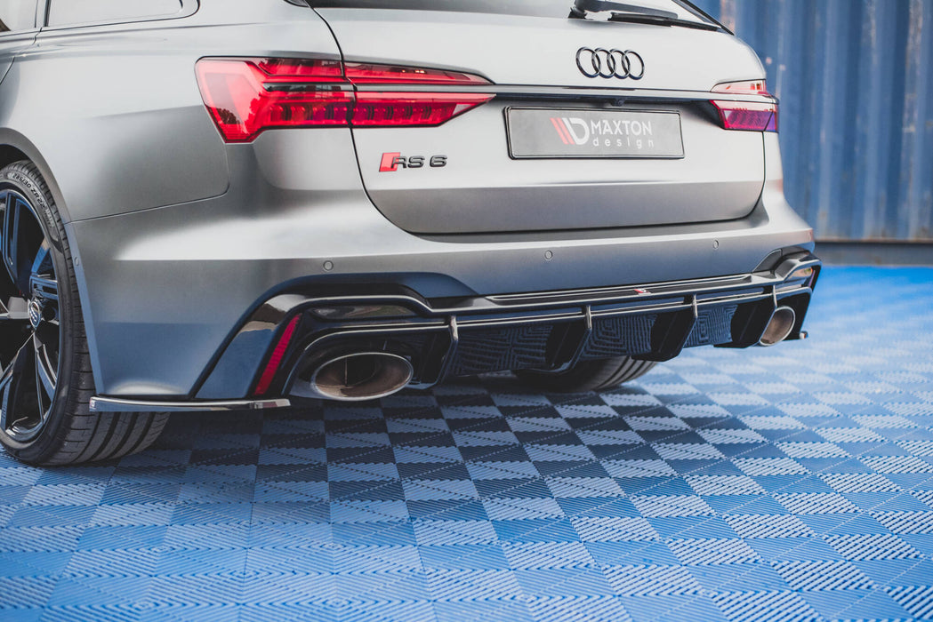 Maxton Design Rear Valance Audi RS6 C8  (Version with towbar)