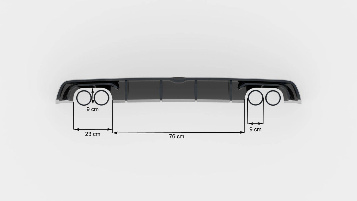 Maxton Design Rear Valance Audi S3 Sedan 8V