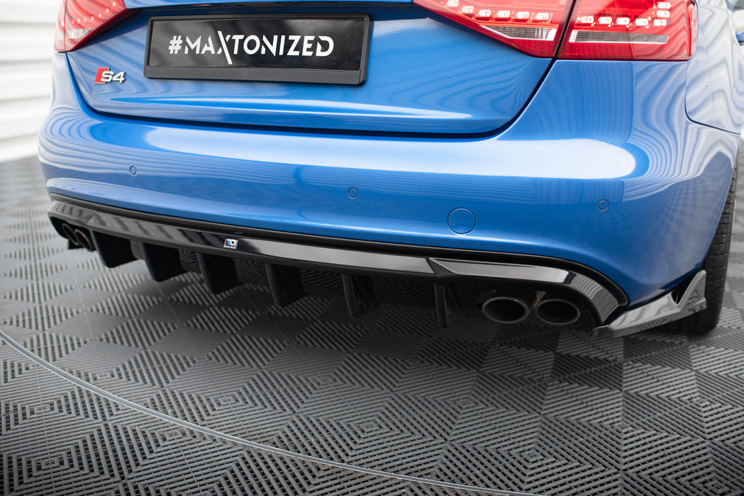 Maxton Design Rear Valance Audi S4 Sedan / Avant B8