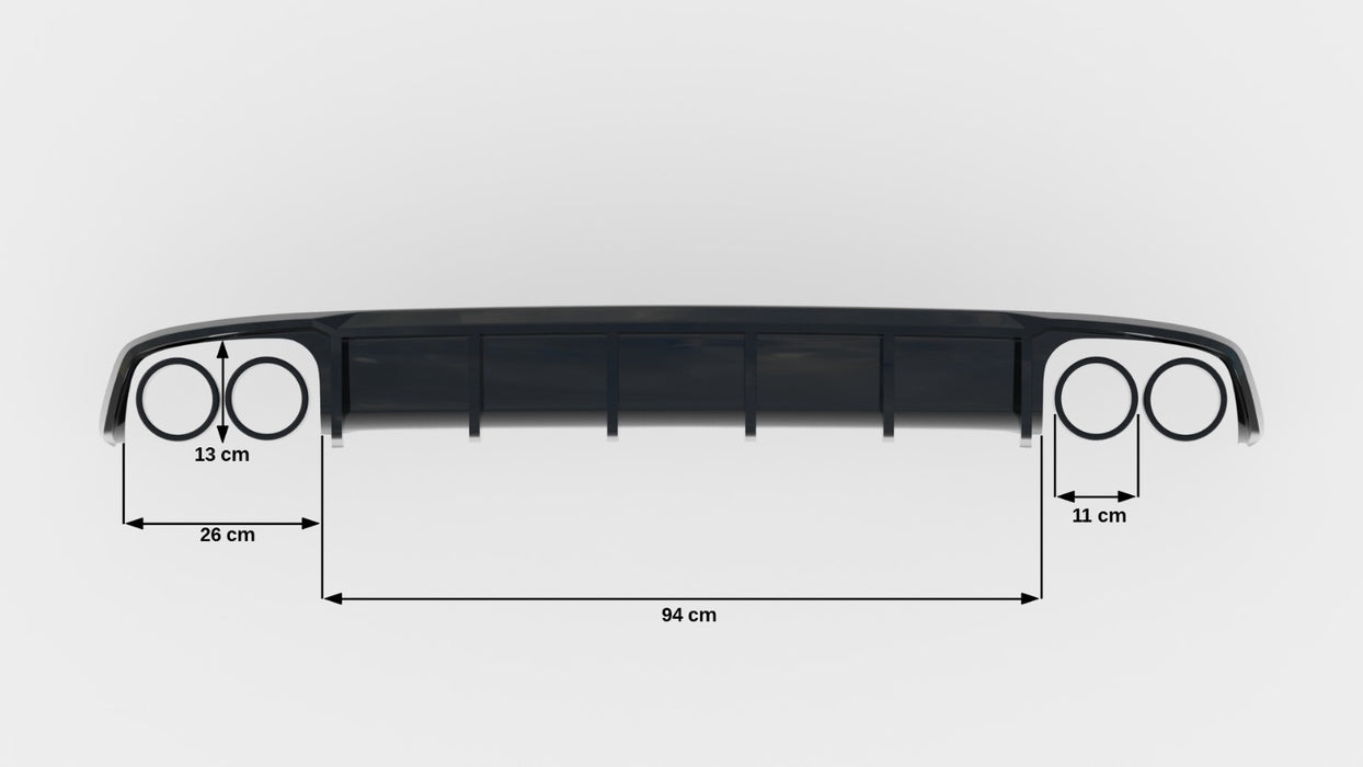 Maxton Design Rear Valance Audi S7 C7