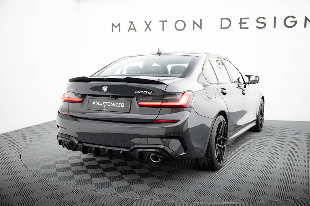 Maxton Design Rear Valance BMW 3 M-Pack G20 / G21 (Fits car with towbar)