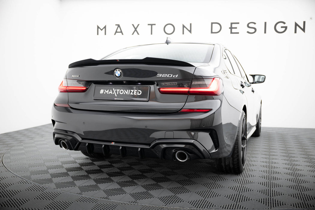 Maxton Design Rear Valance BMW 3 M-Pack G20 / G21 (Fits car with towbar)