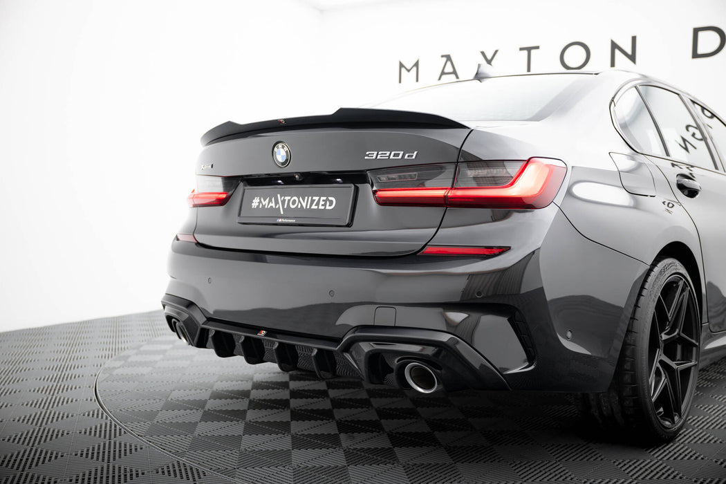 Maxton Design Rear Valance BMW 3 M-Pack G20 / G21 (Fits car with towbar)